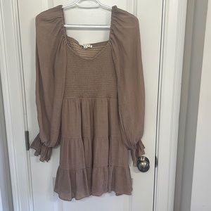 Small brown dress